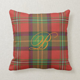 Boyd Tartan Monogram Kussen