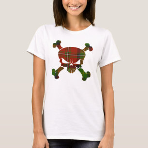 Boyd Tartan Skull No Banner T-shirt