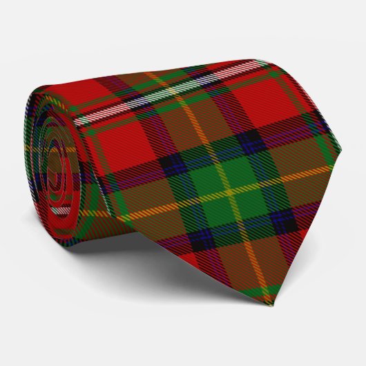 Boyd Tartan Stropdas (Opgerold)