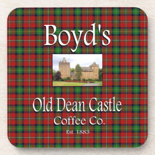 Boyd's Old Dean Castle Coffee Co. Onderzetter Set