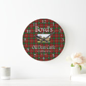 Boyd's Old Dean Castle Coffee Co. Wall Clock Grote Klok (Huis)