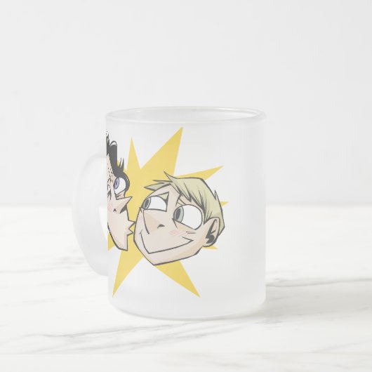 Boyfrans Matglas Koffiemok (Voorkant links)