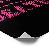 Boyfriend Beater Funny Design 507eaff4f4b81bf657ea Poster (Hoek)