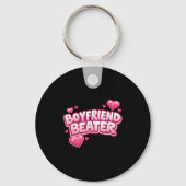 Boyfriend Beater Funny Tee  Sleutelhanger (Voorkant)