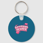 Boyfriend Beater Funny Tee  Sleutelhanger (Voorkant)