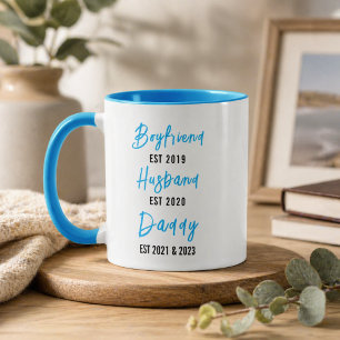 Boyfriend Echtgenoot Vader Mok   Gepersonaliseerde