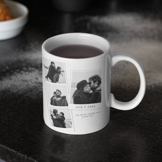 Boyfriend Photo Collage Mug Koffiemok