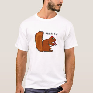 Boyfriend’s Funny "Fluffy but evil..." eekhoorn T-shirt