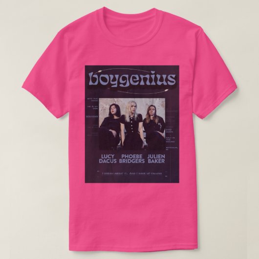 Boygenius EP T-shirt (Design voorkant)