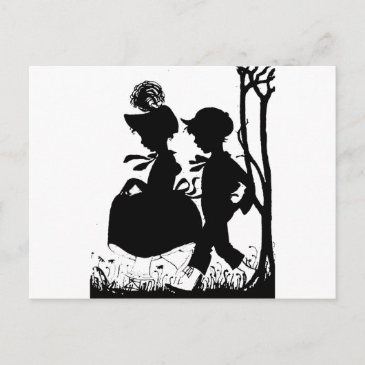 BoyGirl1 Briefkaart (Voorkant)