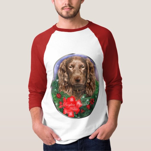 Boykin-kerstcadeautjes voor Spanjaarden T-shirt (Voorkant)