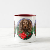 Boykin-kerstcadeautjes voor Spanjaarden Tweekleurige Koffiemok (Center)