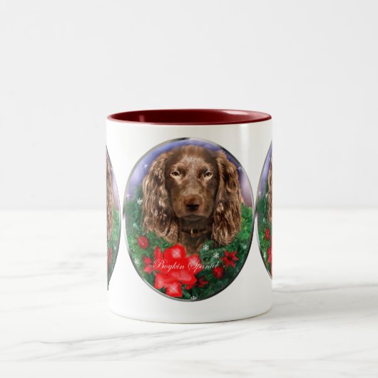 Boykin-kerstcadeautjes voor Spanjaarden Tweekleurige Koffiemok (Center)