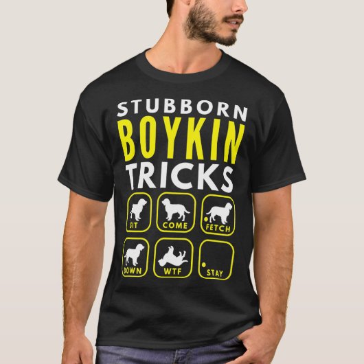 Boykin-leerling - Dog-training T-shirt (Voorkant)