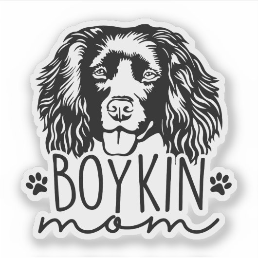 Boykin mama sticker (Voorkant)