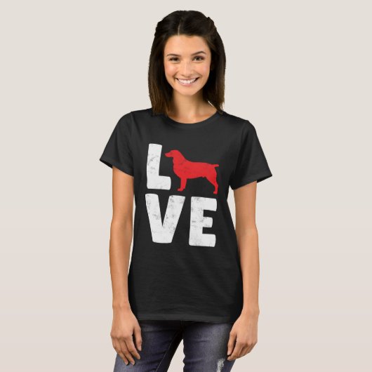Boykin Spaniel  2 T-shirt (Voorkant volledig)