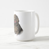 Boykin Spaniel Artistic Sketch Portrait Mug Koffiemok (Voorkant rechts)