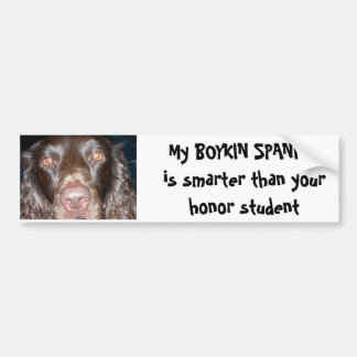 BOYKIN SPANIEL BUMPERSTICKER