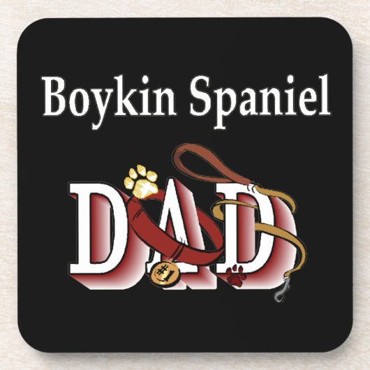 Boykin Spaniel Dad Bier Onderzetter (Voorkant)