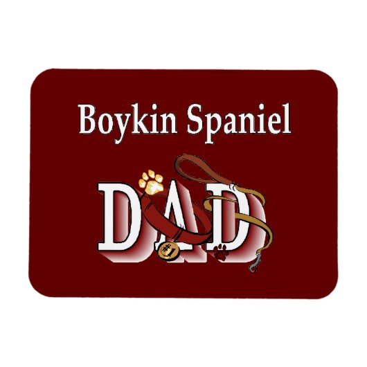 Boykin Spaniel Dad Magneet (Horizontaal)