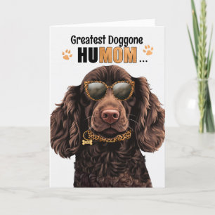 Boykin Spaniël Dog Greatest HuMOM Moederdag Feestdagen Kaart