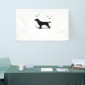 Boykin Spaniel Dog - Halloween Moon Silhouette Cla Spandoek (Beurs)