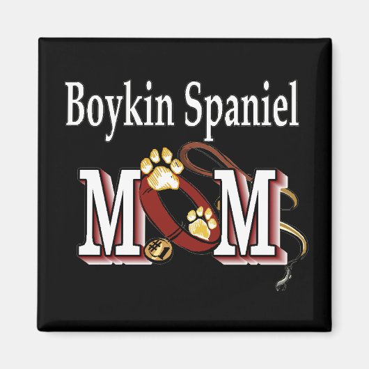 Boykin Spaniel Dog MOM Magneet (Voorkant)