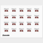 Boykin Spaniel Dog MOM Ronde Sticker (Vel)