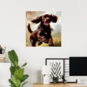 Boykin Spaniel Dog Poster (Thuiskantoor)