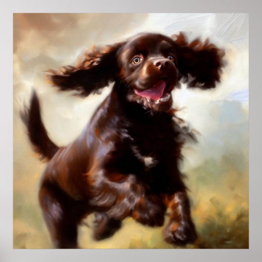 Boykin Spaniel Dog Poster (Voorkant)
