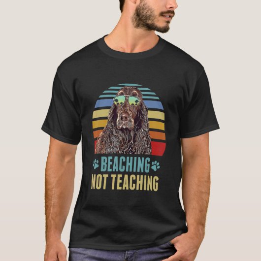 Boykin Spaniel Dog Summer niet aanleren T-shirt (Voorkant)