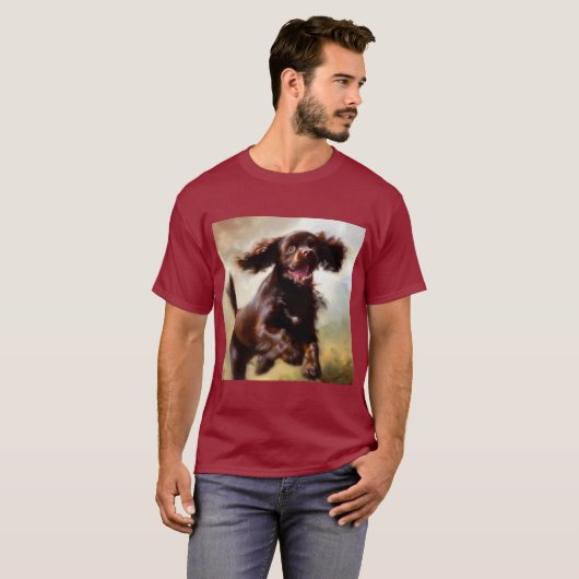Boykin Spaniel Dog T-shirt (Voorkant volledig)