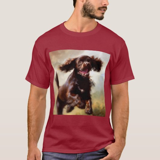 Boykin Spaniel Dog T-shirt (Voorkant)