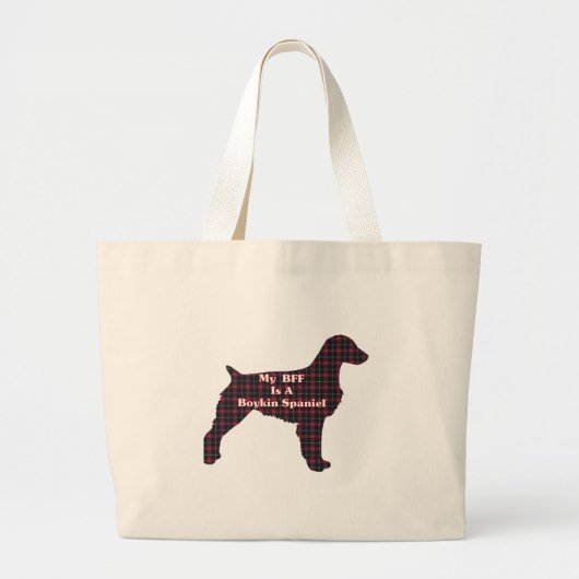 Boykin Spaniel Gifts Grote Tote Bag (Voorkant)
