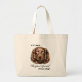 Boykin Spaniel Gifts Grote Tote Bag (Voorkant)