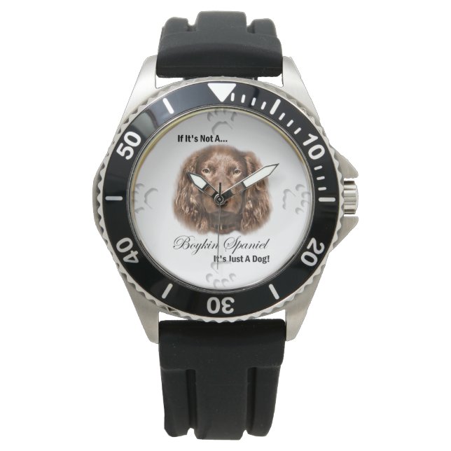 Boykin Spaniel Gifts Horloge (Voorkant)