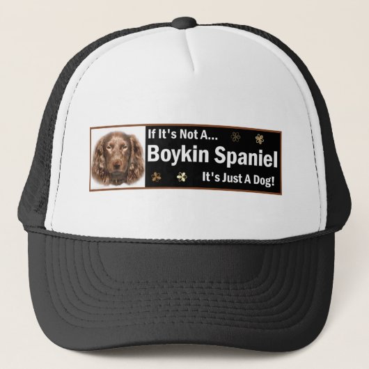 Boykin Spaniel Gifts Trucker Pet (Voorkant)
