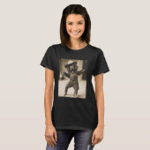Boykin Spaniel Grappige Hond Domme Cowboy T-shirt (Voorkant volledig)