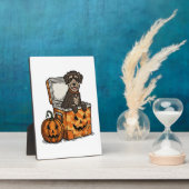 Boykin Spaniel Halloween Fotoplaat (Zijkant)