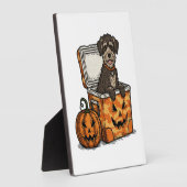 Boykin Spaniel Halloween Fotoplaat (Zijkant)