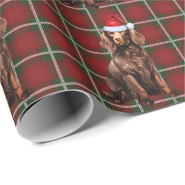 Boykin Spaniel Hond Grappig Vakantie Geplaagd Kers Cadeaupapier