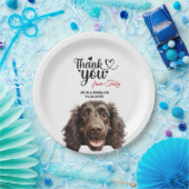 Boykin Spaniel hond Huwelijksreceptie Papieren Bordje (Feest)