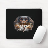 Boykin Spaniel hond met wilde eenden jagen eend Muismat (Met muis)