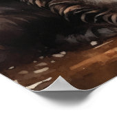 Boykin Spaniel Hondenkunst Print Poster (Hoek)