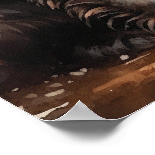 Boykin Spaniel Hondenkunst Print Poster (Hoek)