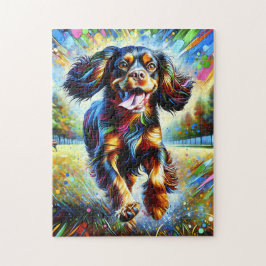 Boykin Spaniel Hondenportret Acryl Kunstprint Hond Legpuzzel