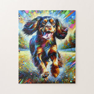 Boykin Spaniel Hondenportret Acryl Kunstprint Hond Legpuzzel