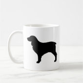 Boykin Spaniel Hondenras Silhouettes Koffiemok (Links)