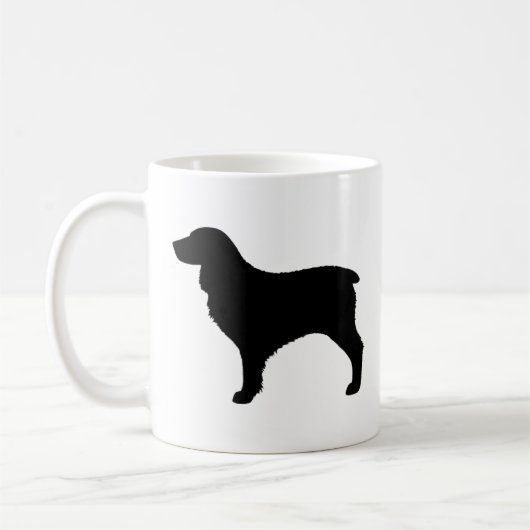 Boykin Spaniel Hondenras Silhouettes Koffiemok (Links)