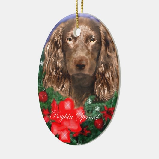 Boykin Spaniel Kerstcadeaus Ornament (Links)